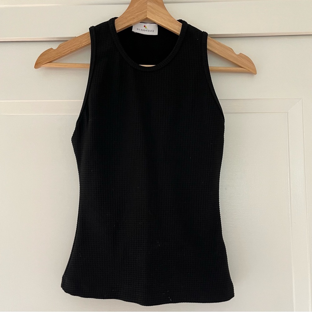 Gil Rodriguez Balck Drew Thermal Tank Top